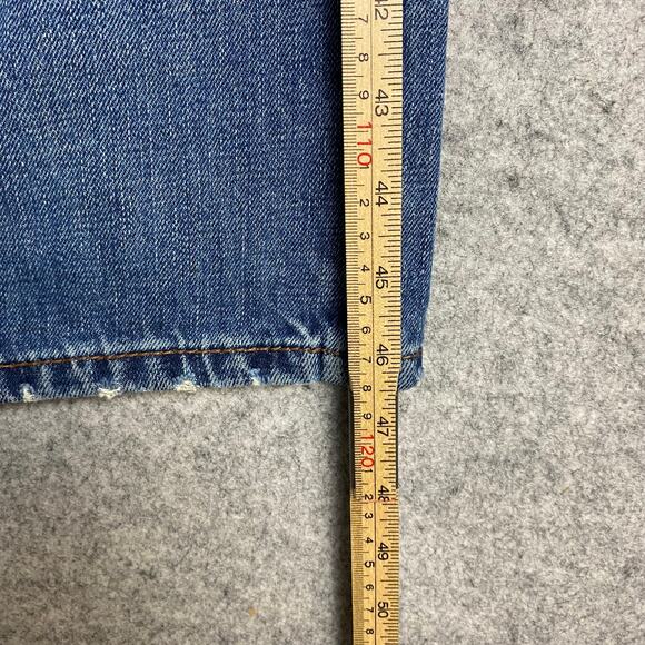 Ariat jeans men's 40x33 Boot cut faded whiskered Cowboy rodeo country‎ cotton - Picture 12 of 16